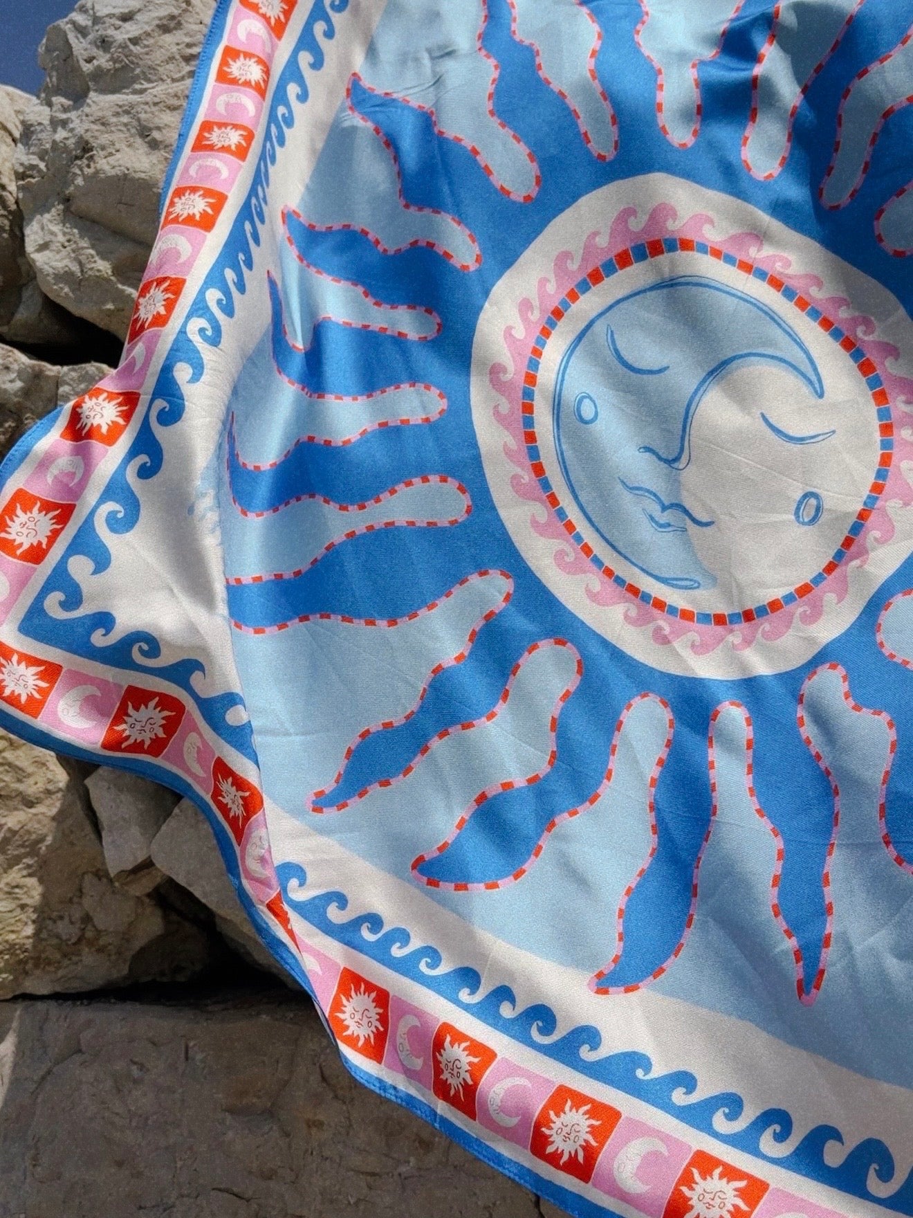 Foulard bleu - Gaéia
