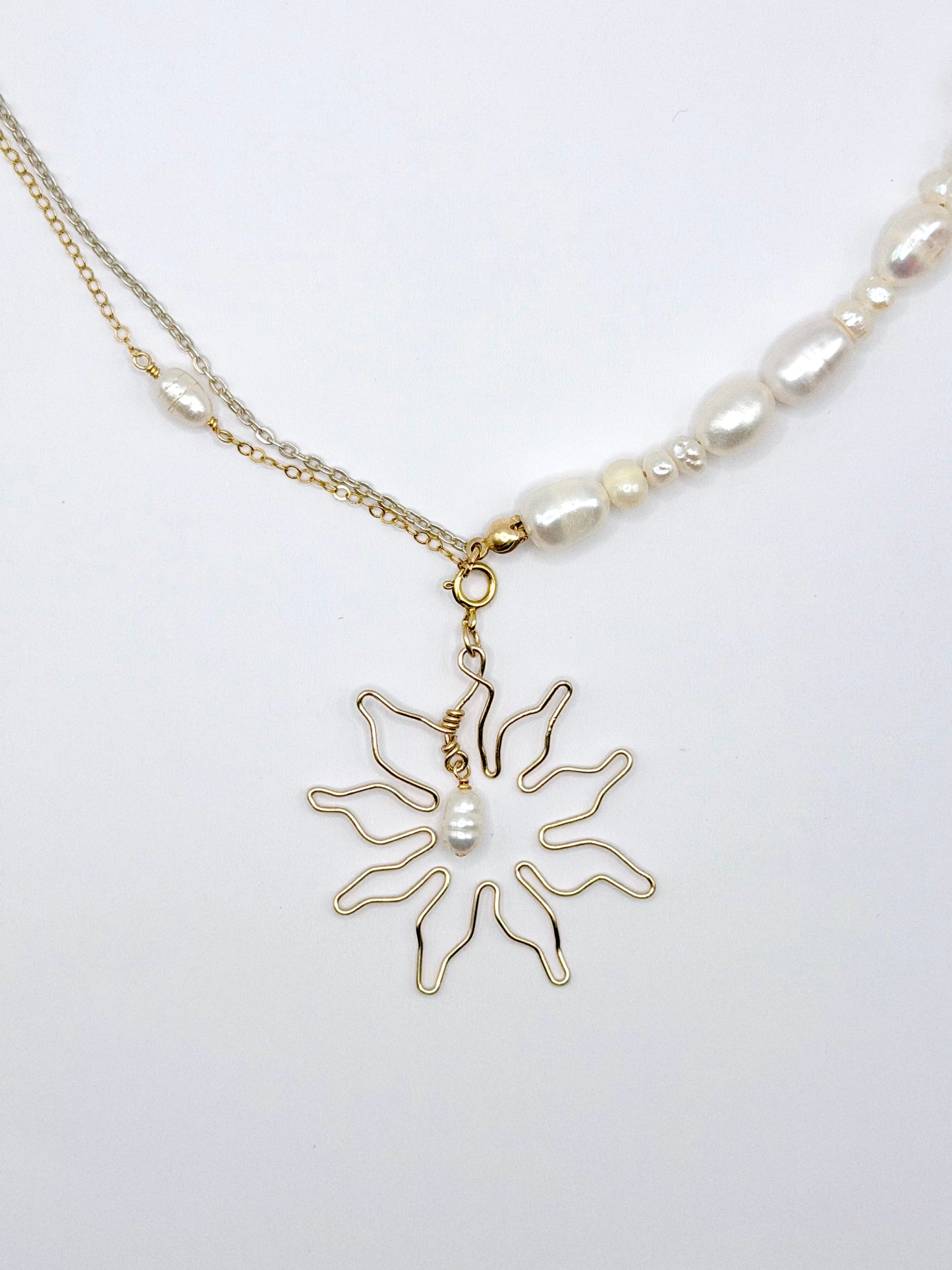 collier asymétrique - Gaéia