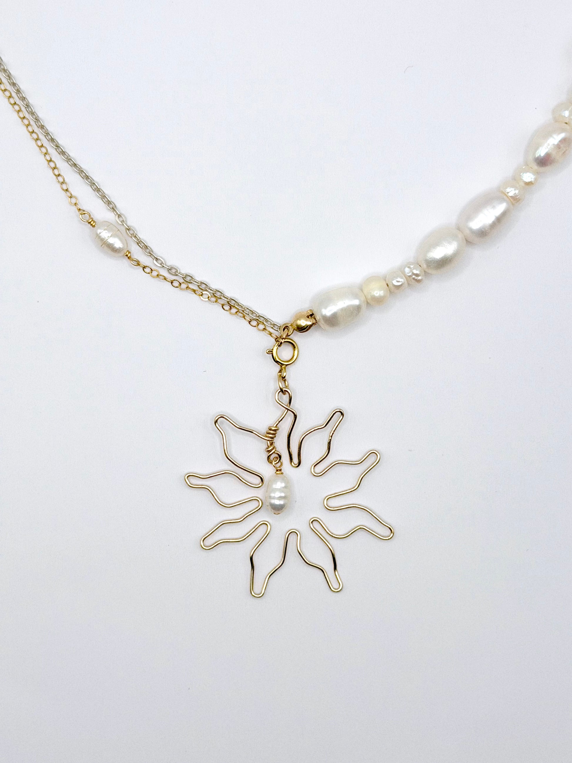 collier asymétrique - Gaéia