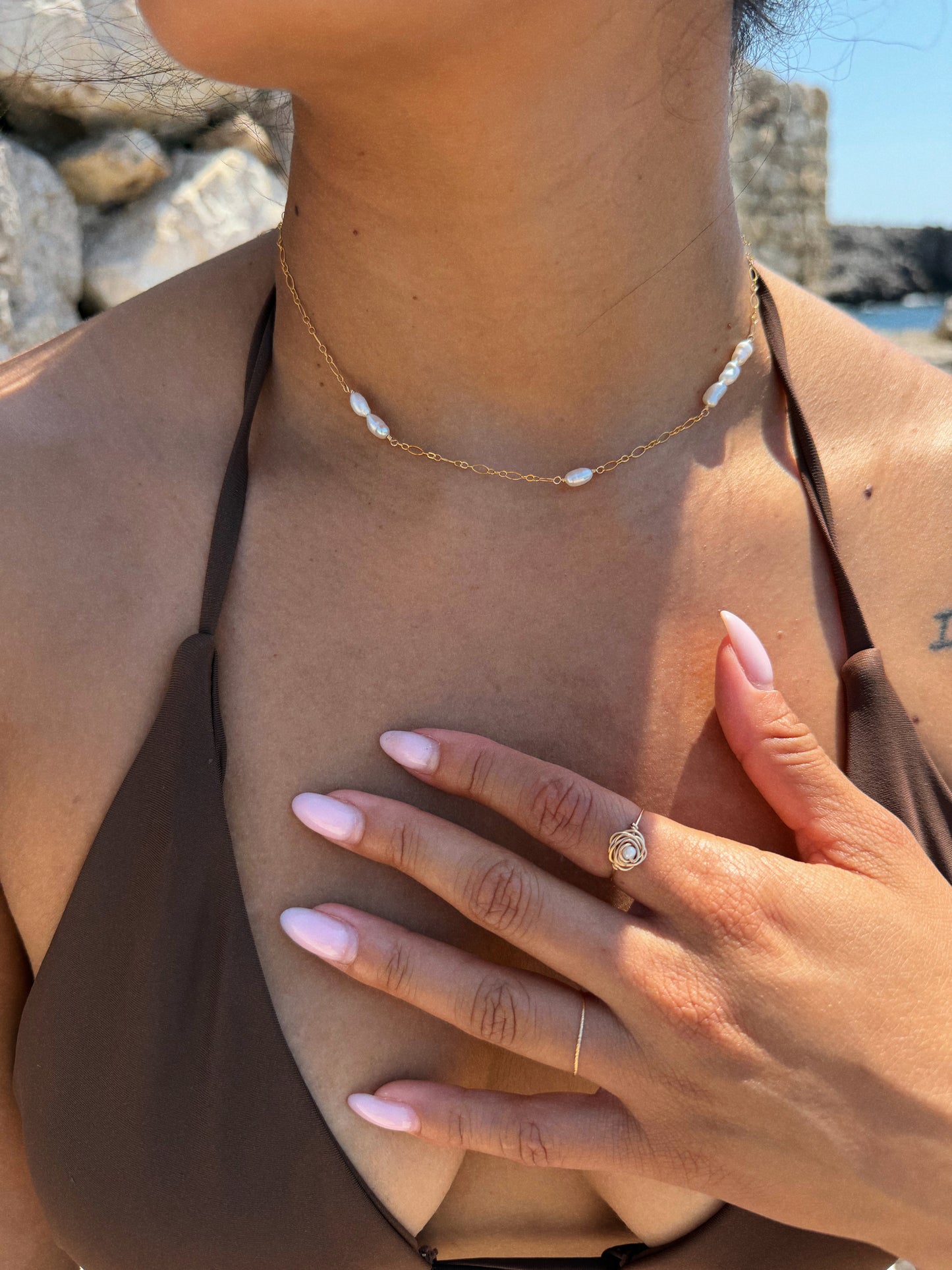 bague fleur - Gaéia